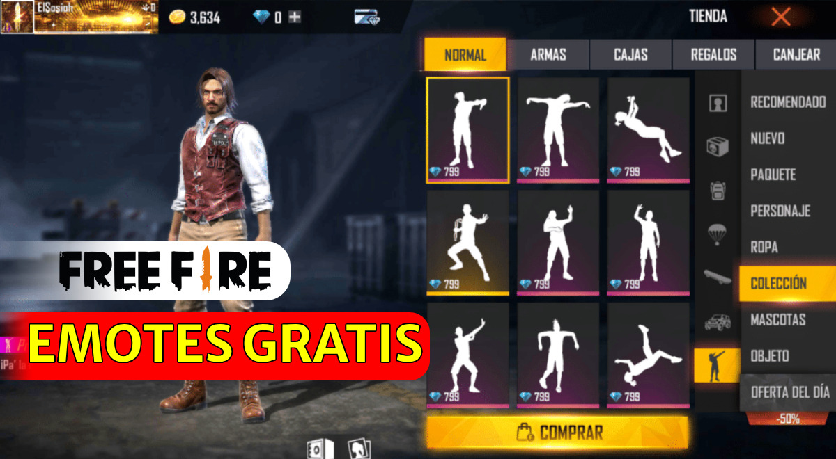 10 paginas top para encontrar emotes de free fire gratis descubralas ahora