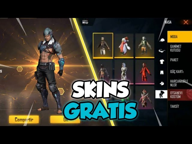 como obtener skins gratis en free fire