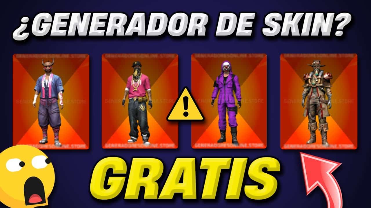 descubre los mejores generadores de skins y ropa gratis para free fire