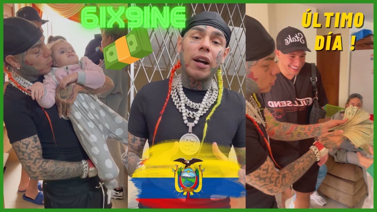 tekashi 6ix9ine regala dinero