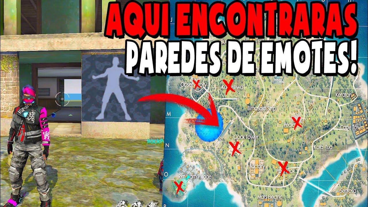 top 10 lugares increibles donde encontrar los mejores emotes para free fire