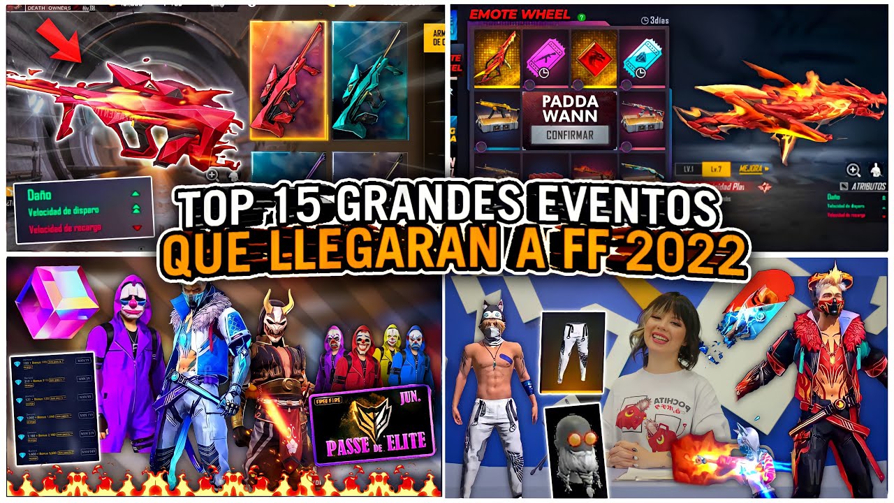 top eventos free fire descubre cuales son los mas importantes del ano