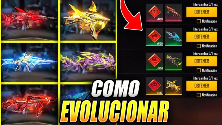 guia definitiva la mejor estrategia para dominar las armas evolutivas en free fire