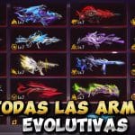 Qué diferencia hay entre armas evolutivas y normales en Free Fire