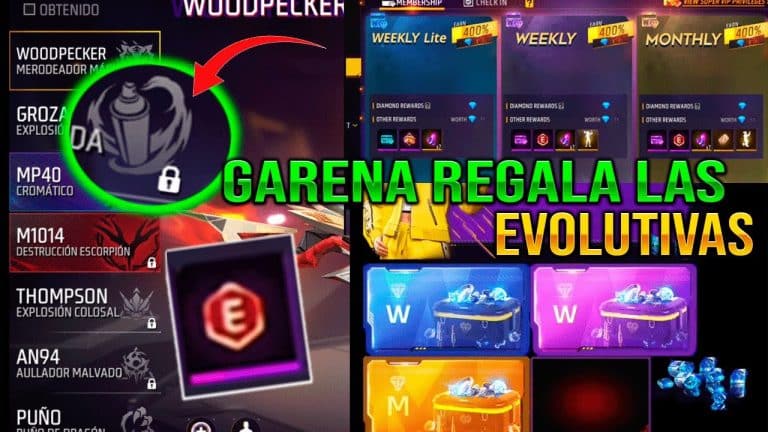 cual es la mejor estrategia para utilizar las armas evolutivas en free fire