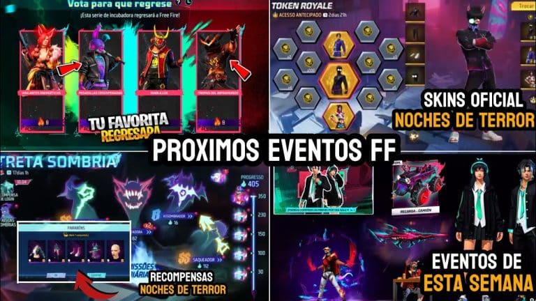 cuales son los eventos mas importantes en free fire