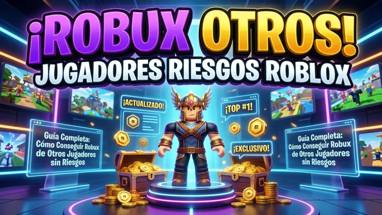 Guía Completa: Cómo Conseguir Robux de Otros Jugadores sin Riesgos